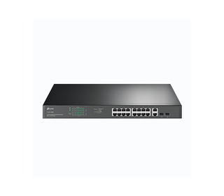 TP-Link TL-SG1218MP commutateur réseau Non-géré Gigabit Ethernet (10/100/1000) Connexion Ethernet, supportant l'alimentation via