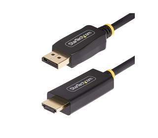 StarTech.com Câble Adaptateur DisplayPort vers HDMI de 1m, 4K 60Hz avec HDR, DP vers HDMI 2.0b, Convertisseur Vidéo Actif, Displ