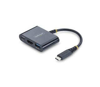 StarTech.com Adaptateur Multiport USB-C vers HDMI avec Charge PD 140W, HDMI 4K 60Hz, Hub USB 5 Gbps, Mini Dock pour MacBook / De