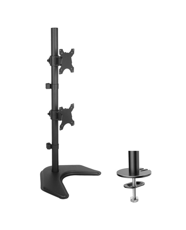 Techly ICA-LCD 2520V support d'écran plat pour bureau 68,6 cm (27") Noir