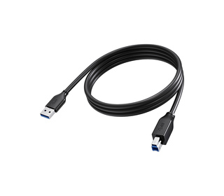 Vision TC 2MUSB3.0/BL câble USB USB 3.2 Gen 1 (3.1 Gen 1) 2 m USB A USB B 5 Gbit/s Noir