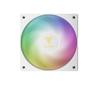 GAMDIAS NOTUS M1-1201 WH ARGB Processeur Kit watercooling 12 cm Blanc 1 pièce(s)