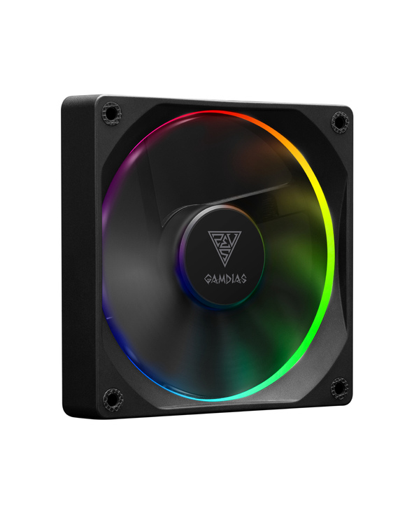 GAMDIAS AEOLUS M3-1201 Boitier PC Ventilateur 12 cm Noir 1 pièce(s)