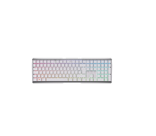 CHERRY MX 3.0S Wireless RGB clavier Gaming RF sans fil + Bluetooth AZERTY Français Blanc