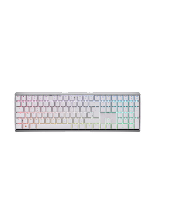 CHERRY MX 3.0S Wireless RGB clavier Gaming RF sans fil + Bluetooth AZERTY Français Blanc