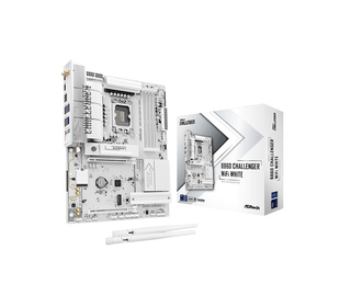 Asrock B860 Challenger WiFi White Intel B860 LGA 1851 (Socket V1) ATX
