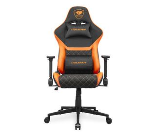 COUGAR CGR-A2F Siège de jeu universel Siège capitonné Noir, Orange