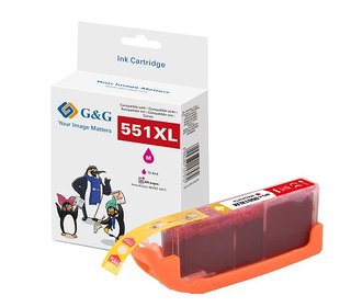 G&G 14568 cartouche d'encre 1 pièce(s) Compatible Rendement élevé (XL) Magenta