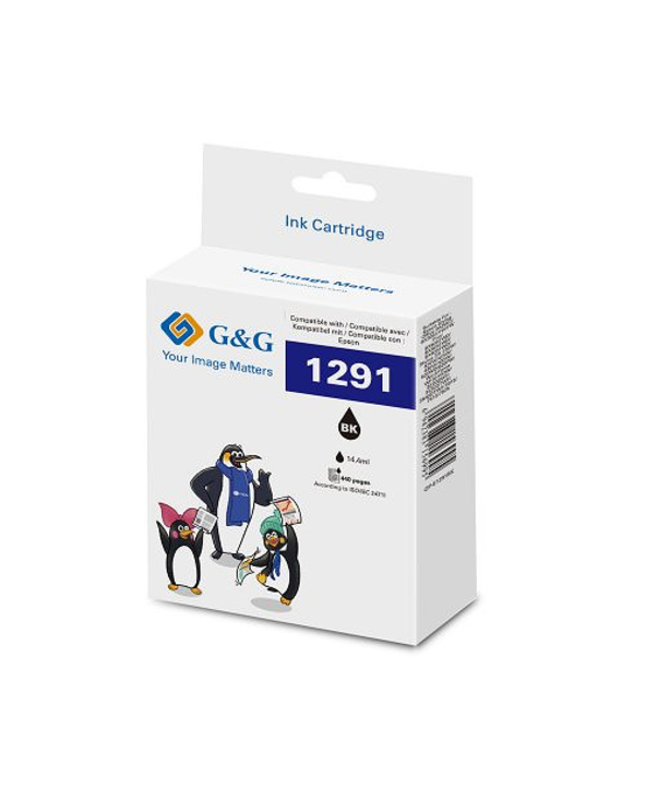G&G 14630 cartouche d'encre 1 pièce(s) Compatible Rendement standard Noir