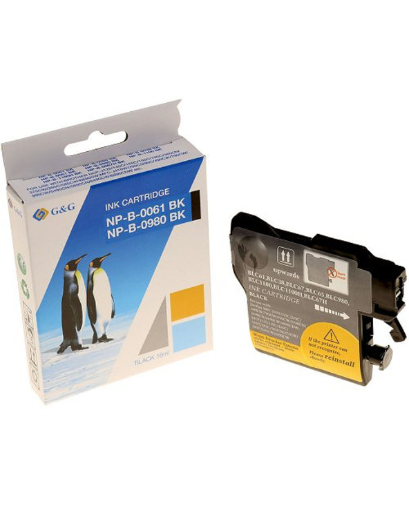 G&G 14543 cartouche d'encre 1 pièce(s) Compatible Rendement extra (super) élevé Noir