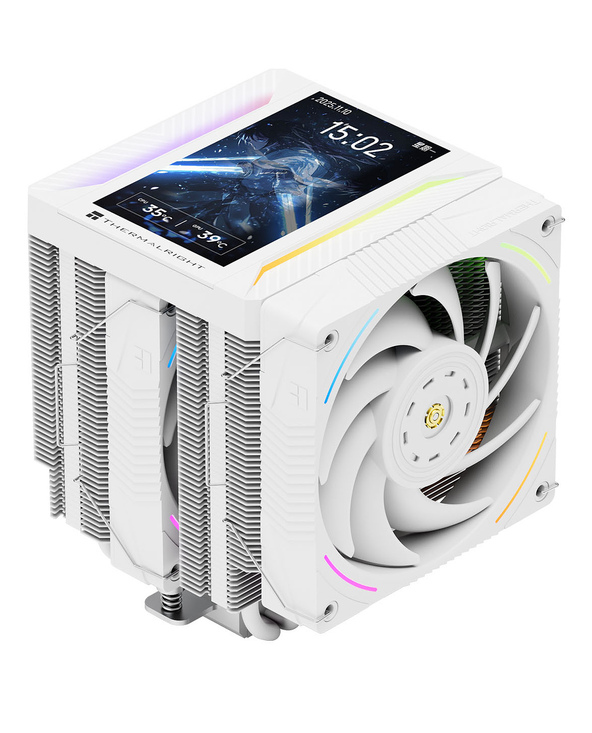 Thermalright Peerless Assassin 120 Vision MAX ARGB WHITE Processeur Kit watercooling 12 cm Blanc
