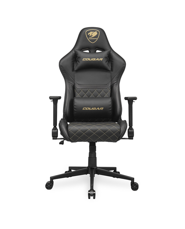 COUGAR CGR-AO2-GLB Siège de jeu universel Siège rembourré Noir, Or