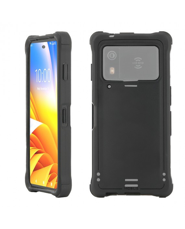 Mobilis 065029 coque de protection pour téléphones portables 17 cm (6.7") Housse Noir