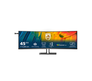 Philips 6000 series 45B1U6900C/00 44.5" LED UltraWide Dual Quad HD 4 ms Noir
