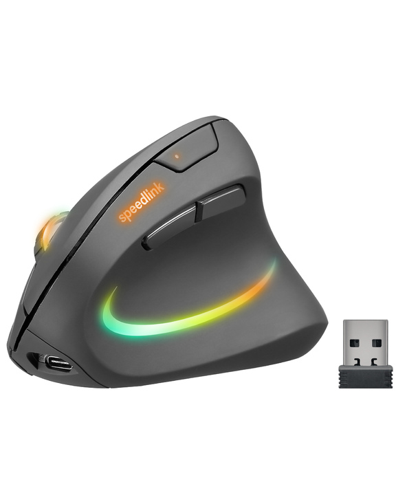 SPEEDLINK SL-630026-BK souris Gaming Droitier RF sans fil Optique 3200 DPI