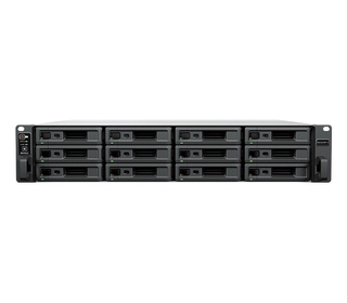Synology RackStation RS2423RP+II NAS Rack (2 U) AMD Ryzen V1780B 8 Go DDR4 0 To DiskStation Manager Noir