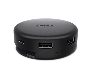 DELL DA326 Avec fil USB 3.2 Gen 1 (3.1 Gen 1) Type-C Noir