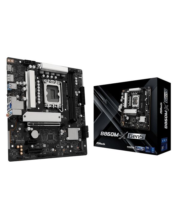 Asrock B860M-X Gen5 Intel B860 LGA 1851 (Socket V1) micro ATX