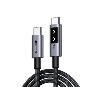 Ugreen 35501 câble USB 1 m USB C Noir