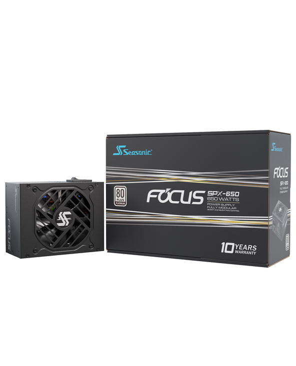 Seasonic FOCUS-SPX-650 650 W CFX 80 PLUS Platinum Entièrement modulaire PC