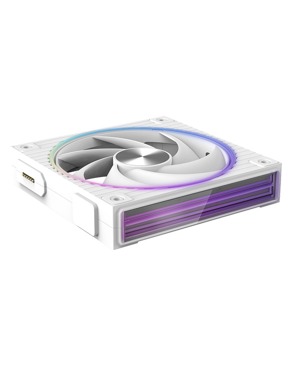 Zalman ZM-DF120 WHITE système de refroidissement d’ordinateur Carte-mère Ventilateur 12,4 cm Blanc 1 pièce(s)