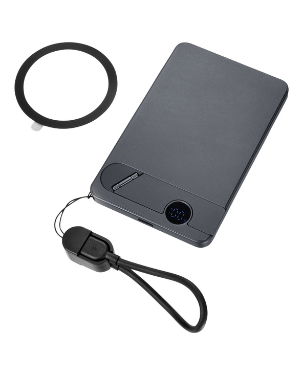 TROIKA POP50 5000 mAh Recharge sans fil Gris, Noir