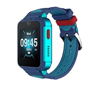 TCL Movetime Family Watch 2 3,91 cm (1.54") Numérique 4G Bleu Wifi GPS (satellite)