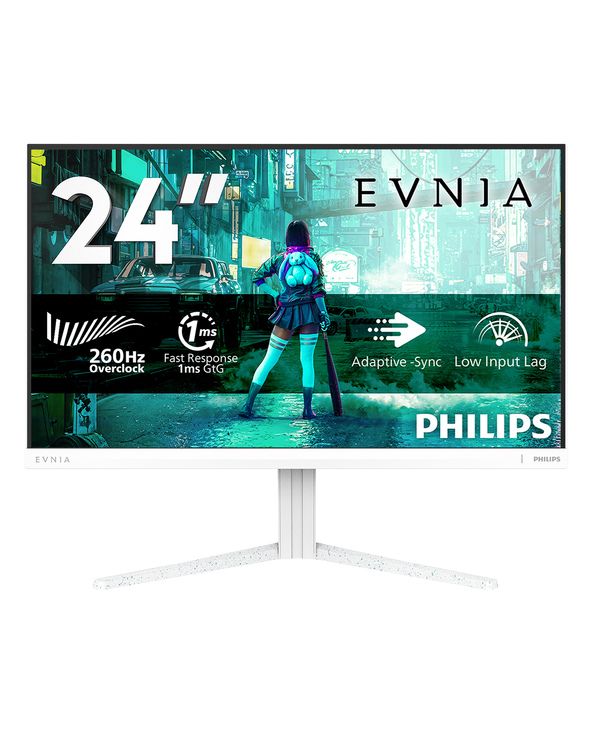 Philips Evnia 3000 24M2N3201PL/00 23.8" LCD Full HD 1 ms Blanc