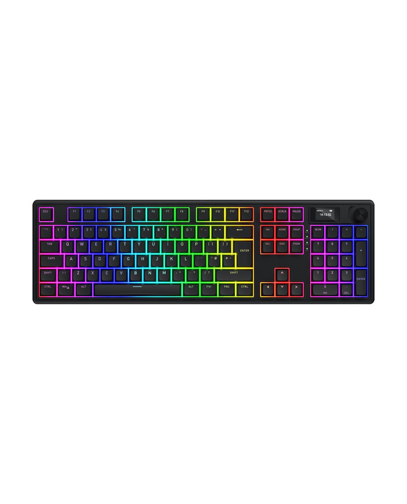 HATOR Skyfall 100 Pro Wireless clavier Gaming USB + RF Wireless + Bluetooth QWERTY Anglais Noir