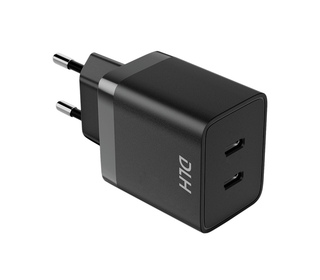 DLH DY-AI5447 chargeur d'appareils mobiles Tablette, Smartphone, Ordinateur portable Noir Secteur Charge rapide Intérieure