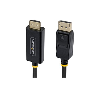 StarTech.com Câble Adaptateur DisplayPort vers HDMI de 1m avec Connecteurs à Verrouillage, 4K 60Hz, HDR, Convertisseur Vidéo DP 