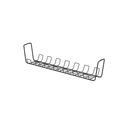 StarTech.com Bac de Rangement de Câbles sous Bureau, Longueur 61,5cm, Organiseur de Câbles Métallique de Type Panier, Installati