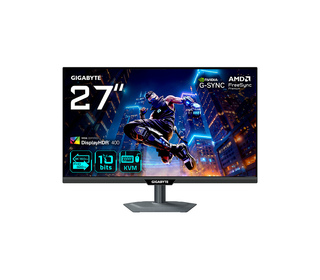 GIGABYTE M27UP MONITEUR DE JEU 27” 4K UHD - MODE DOUBLE (4K 160HZ OU FHD 320HZ), 3840 X 2160, 1MS, 350 CD/M², FREESYNC PREMIUM, 