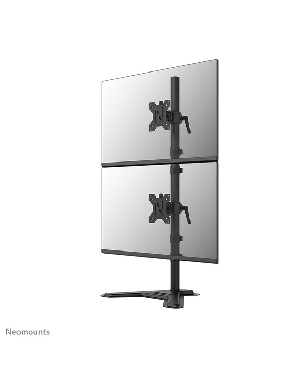 Neomounts DS45-600BL2V Support de moniteur double 10-32"