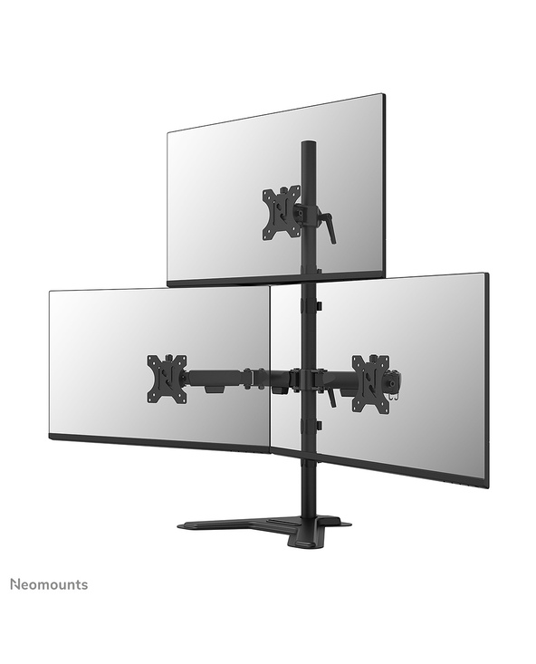 Neomounts DS45-600BL2-1 Support de moniteur triple 10-32"