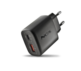 NGS EON 45W BLACK Universel Noir Secteur Charge rapide Intérieure