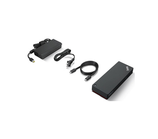 Lenovo ThinkPad Universal Thunderbolt 4 Smart Dock Avec fil Noir