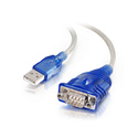 C2G Câble d'adaptateur USB à DB9 série de 0,45 M