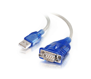 C2G Câble d'adaptateur USB à DB9 série de 0,45 M