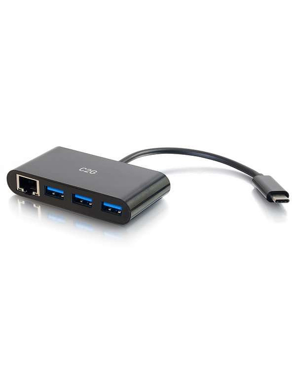 C2G 29747 station d'accueil USB 3.2 Gen 1 (3.1 Gen 1) Type-C Noir