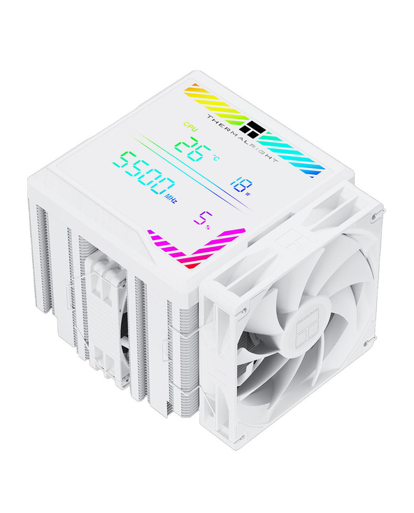 Thermalright Peerless Assassin 140 Digital Processeur Dissipateur thermique/Radiateur 120/140 mm Blanc 1 pièce(s)