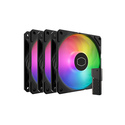 Cooler Master SickleFlow Edge 120 ARGB 3-Pack Fan Kit Boitier PC Ventilateur 12 cm Noir 1 pièce(s)