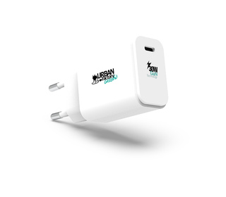 Urban Factory WCD95UF-ECO chargeur d'appareils mobiles Universel Blanc Secteur Intérieure