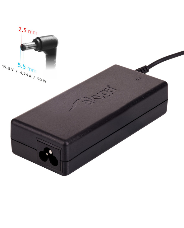 Akyga AK-ND-10 adaptateur de puissance & onduleur Intérieure 90 W Noir