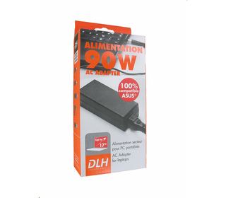 DLH Alimentation secteur 90W Asus 100% compatible (sauf USB-C)