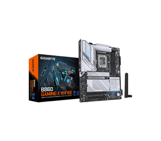 GIGABYTE B860 GAMING X WIFI6E Carte mère - Processeurs Intel Core Ultra, VRM 12+1+2+1 phases, jusqu'à 9066MHz DDR5, 1xPCIe 5.0 +