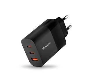 NGS BUD 65W Universel Noir Secteur Charge rapide Intérieure