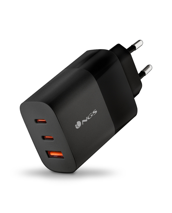 NGS BUD 65W Universel Noir Secteur Charge rapide Intérieure