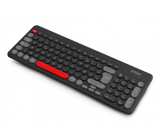 Urban Factory OWC24UF clavier Universel RF sans fil AZERTY Français Noir, Gris, Rouge