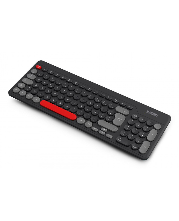 Urban Factory OWC24UF clavier Universel RF sans fil AZERTY Français Noir, Gris, Rouge